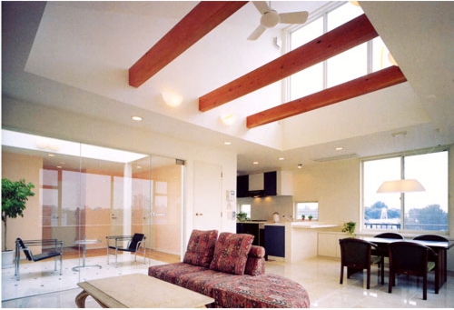 吹き抜けのある住まい