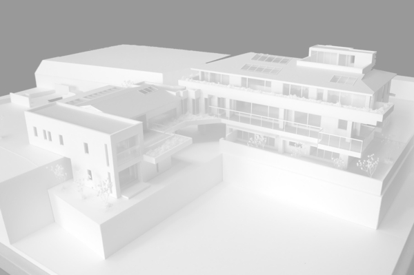 全ての部屋から海が見える3世帯の家