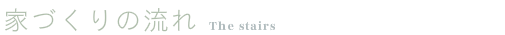 家づくりの流れ「７つのステップ」